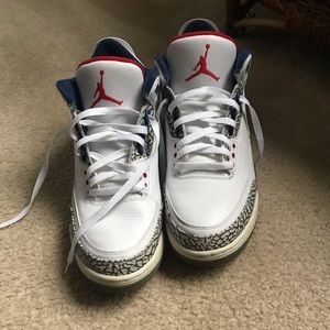 Jordan retro 3 True Blue